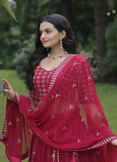 Exceptional Lehenga Choli in Pink Colour